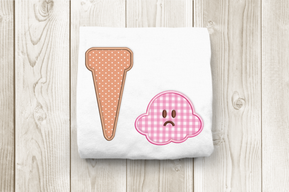 A Designer’s Review of the Sad Dropped Ice Cream Applique