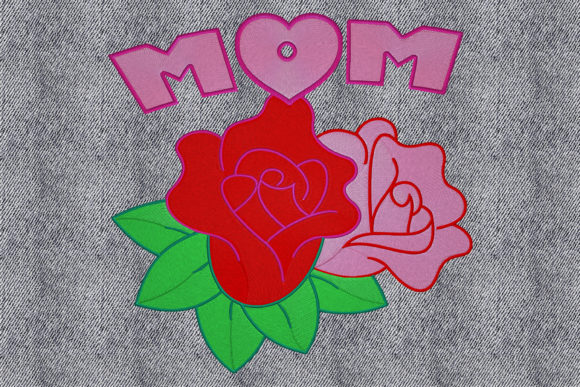 A Professional Review of the Love You Mom Embroidery Design