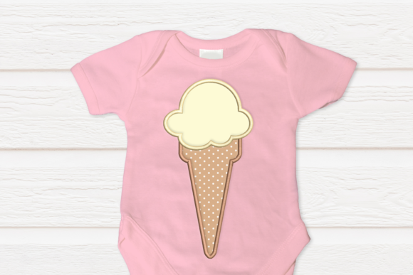 A Sweet Review: Testing the Ice Cream Cone Applique Design