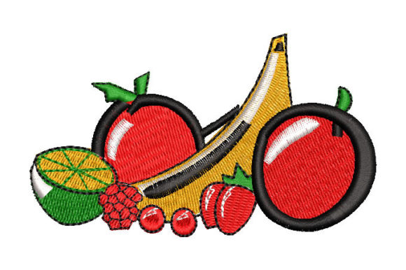 A Tropical Fruits Embroidery Design Review for Product Planning