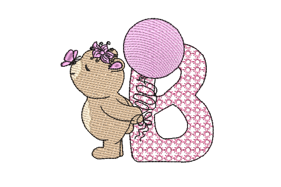 B Girl Teddy Embroidery Design: A Business Branding Review