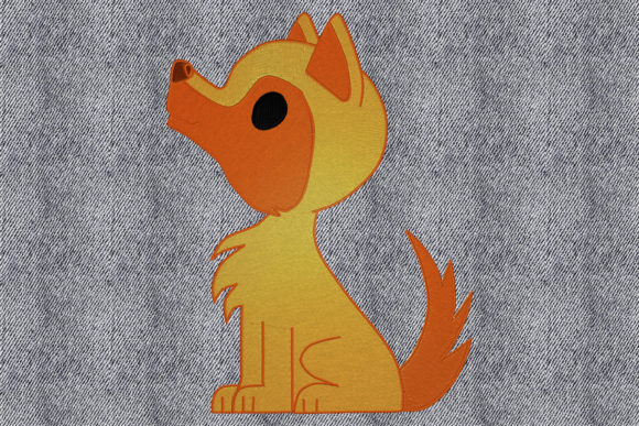 Baby Wolf: A Boutique Sweatshirt Embroidery Design Review