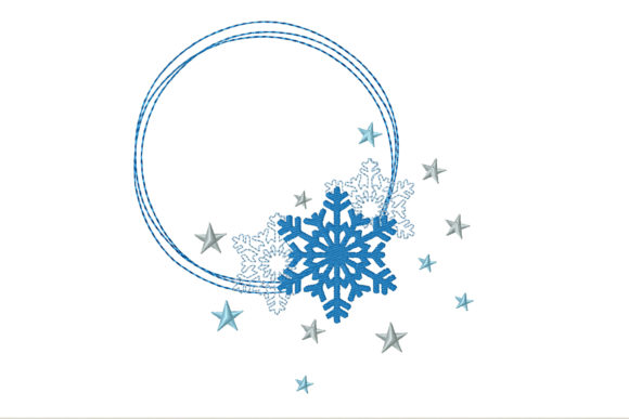 Circle Frame with Snowflakes: A Designer’s Apparel Review