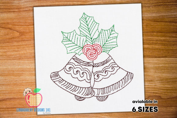 Decorative Bell Embroidery Design: A Boutique Sweatshirt Review