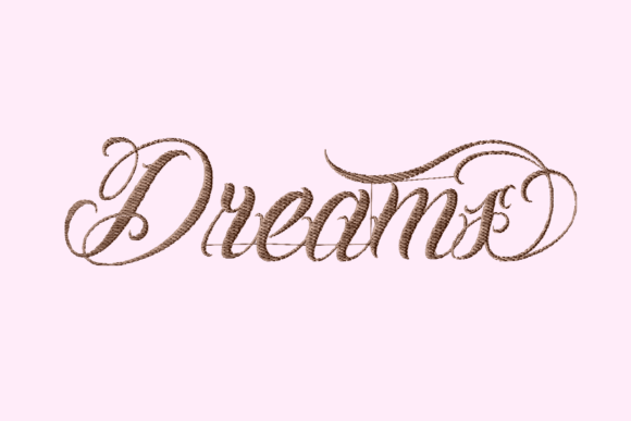 Dreams Lettering Embroidery: A Designer's Review for Boutique Apparel