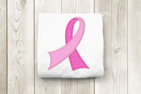 Dual Color Awareness Ribbon Applique for Craft Fair Products