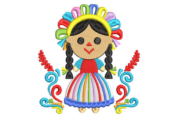 Evaluating Mexican Lele Doll with Flowers for My Product Line