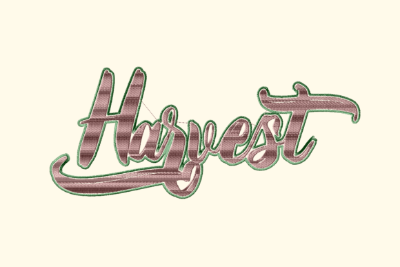Harvest Lettering Embroidery Review for Professional Projects