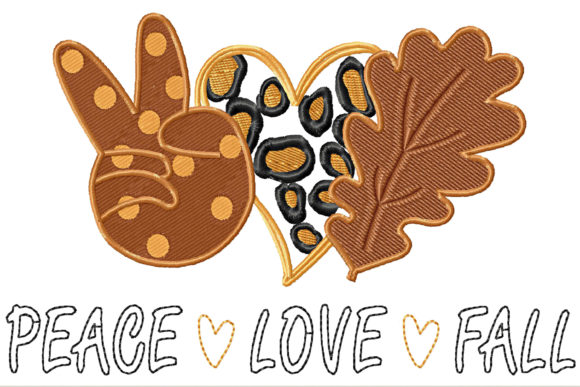 Peace Love Fall Leopard Heart and Leaf: A Gift Designer's Review