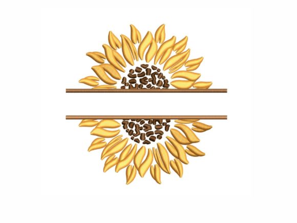 Split Sunflower Embroidery: A Designer's Review for Boutique Apparel