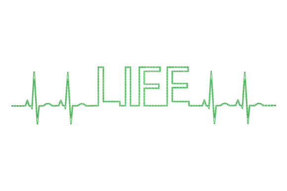 The Line of Life: An Embroidered Symbol for Your Craft Booth